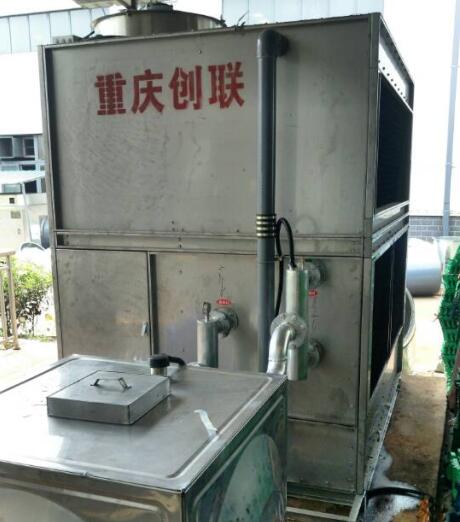 方形復(fù)合流不銹鋼封閉式冷卻塔